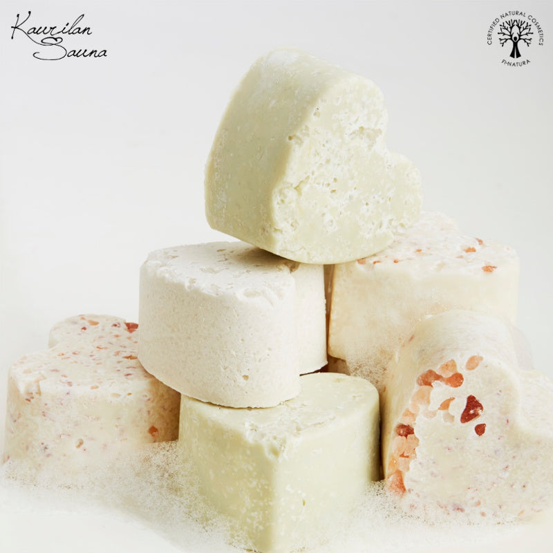 CAMELINA SALT SOAP 120 g METAL OR CARDBOARD BOX