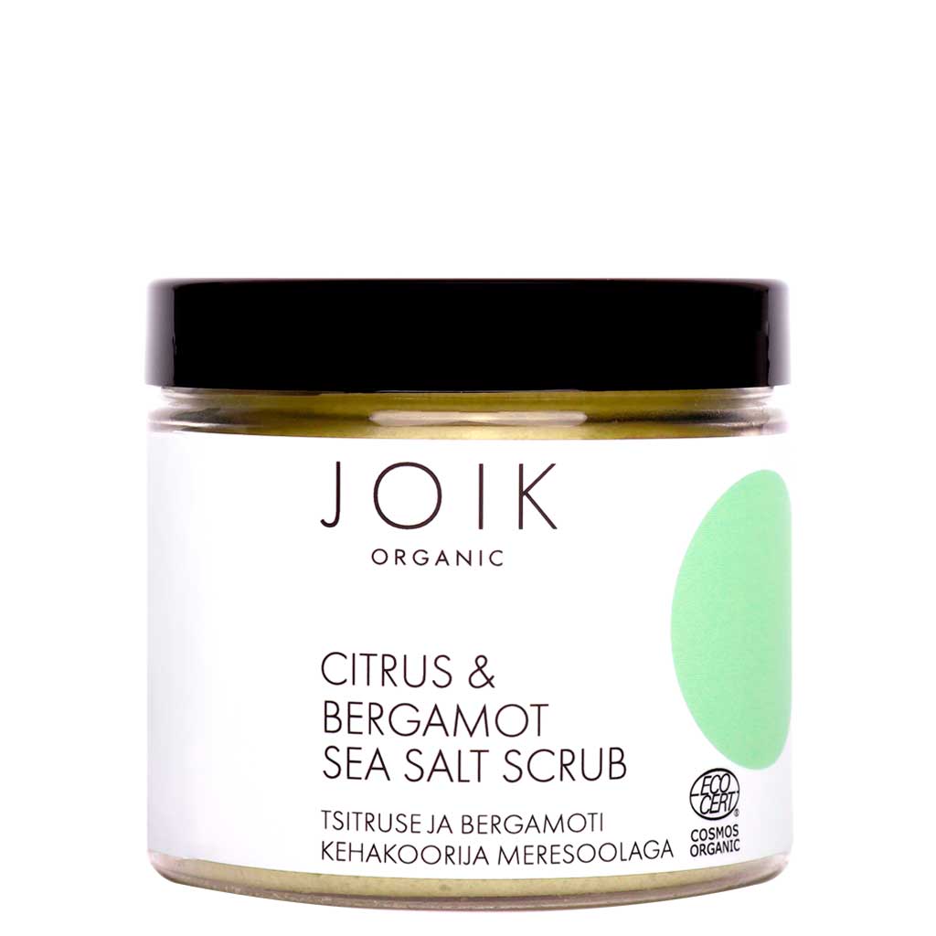 Citrus &amp; Bergamot Sea Salt Scrub - Body Scrub 240 gr