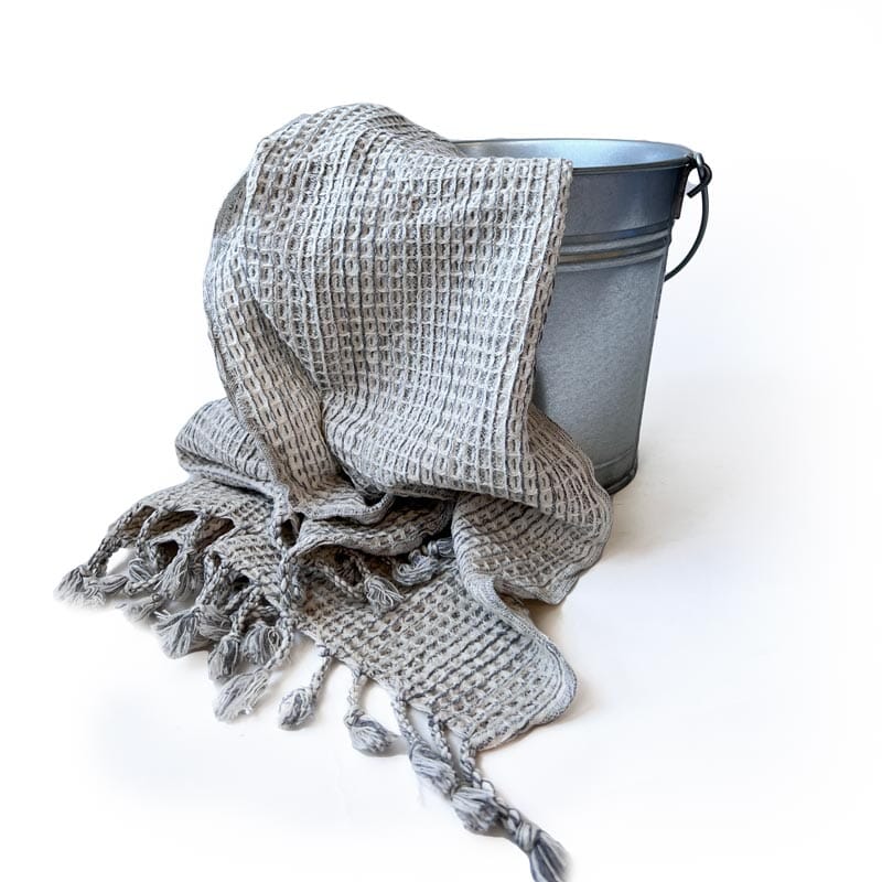 Elias Hamam waffle towel 85 x 175 cm