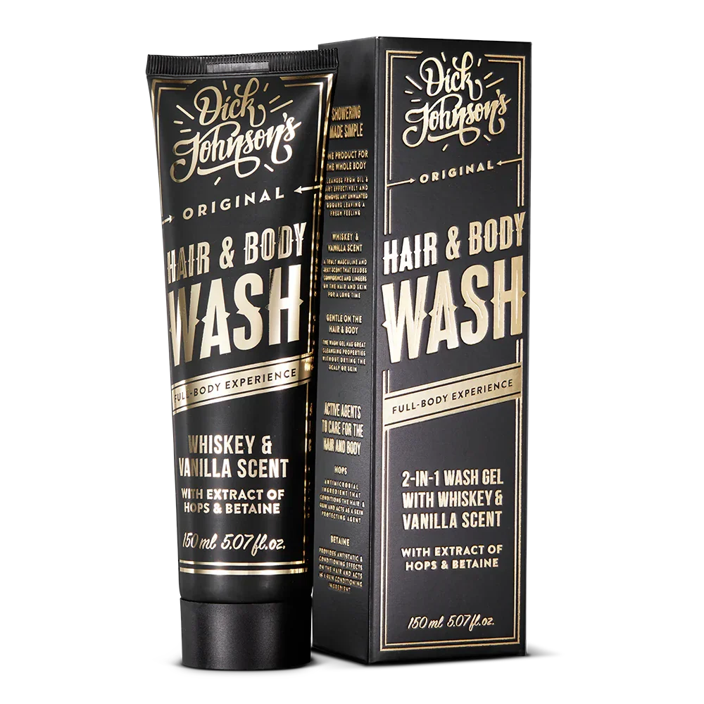 Hair &amp; Body Wash 150 ml - Whiskey Vanilla