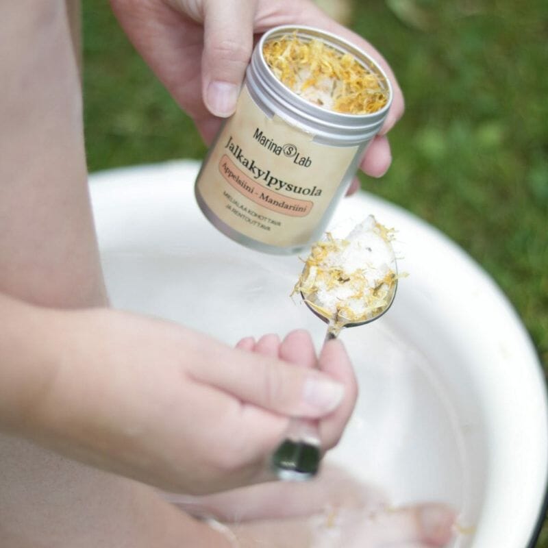 Foot Bath Salt Orange-Mandarin