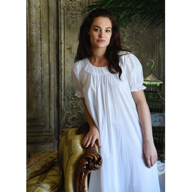 Juliet women's short-sleeved nightgown