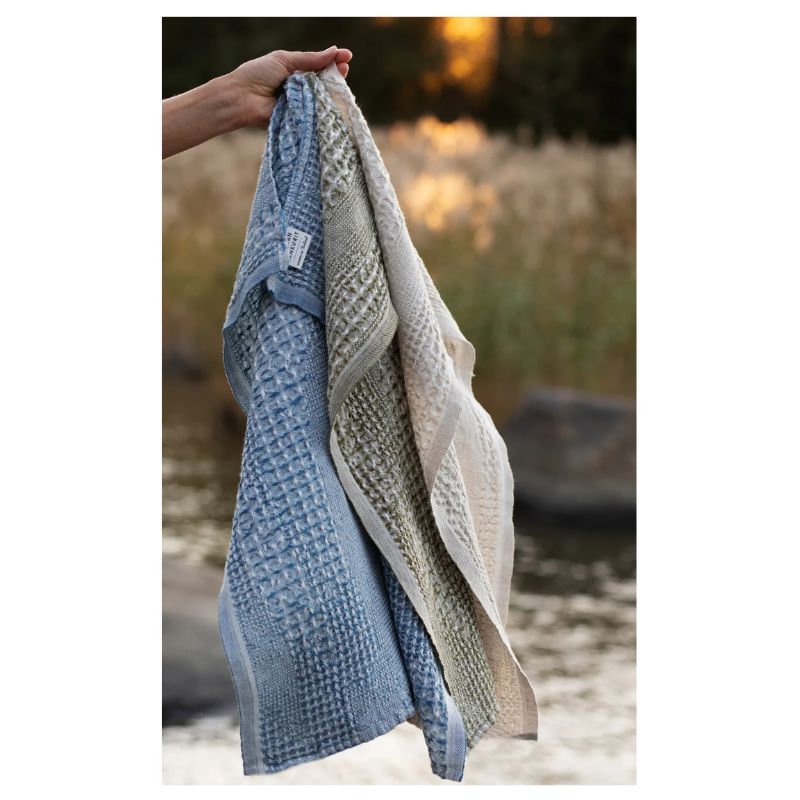 KUOHU pellavapyyhe 52x70 cm