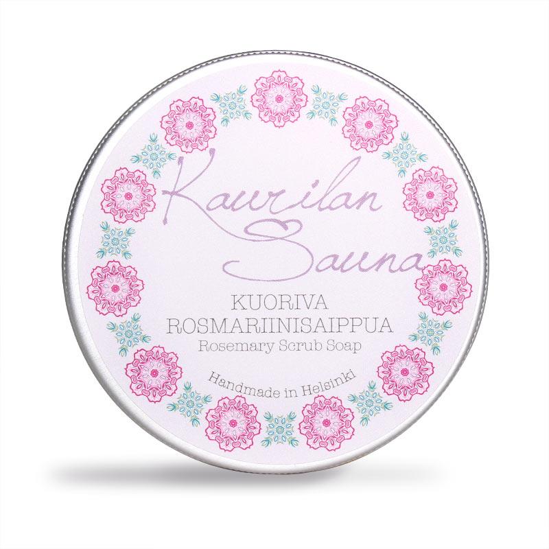 Kuoriva Rosmariinisaippua 110 g METALLI- TAI PAHVIRASIASSA