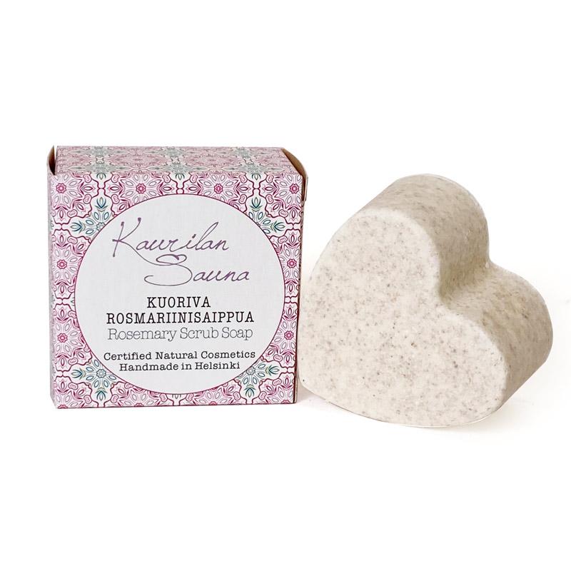 Kuoriva Rosmariinisaippua 110 g METALLI- TAI PAHVIRASIASSA