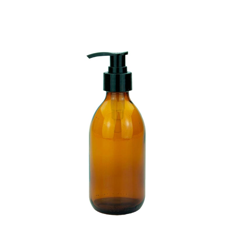 Glass pump bottle 250 ml