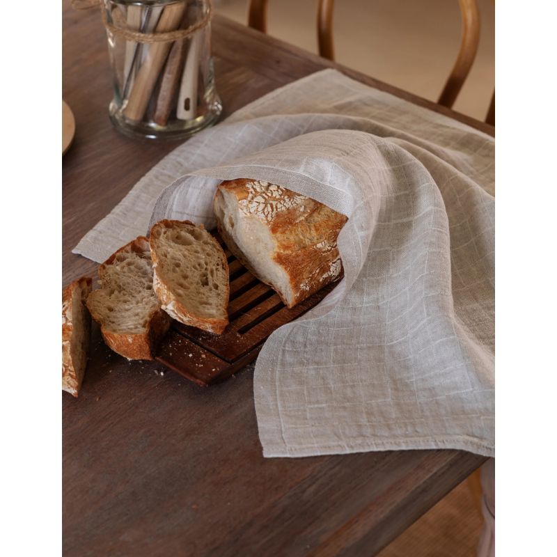 Lastu pellavapyyhe 48x70 cm