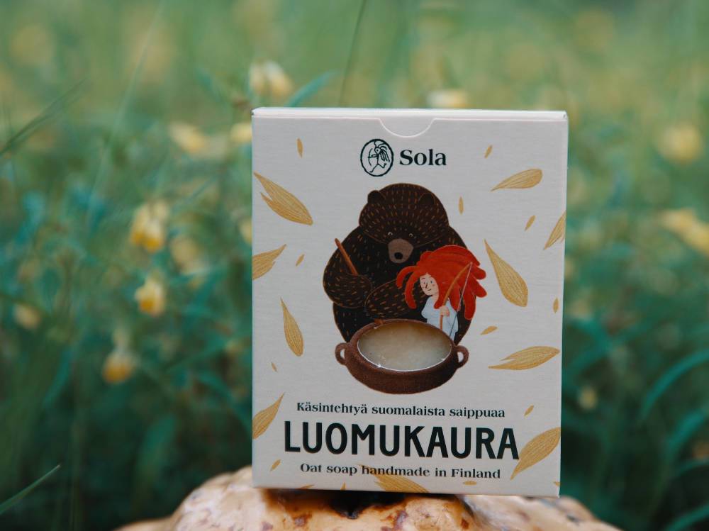 Luomukaura-saippua 60 g
