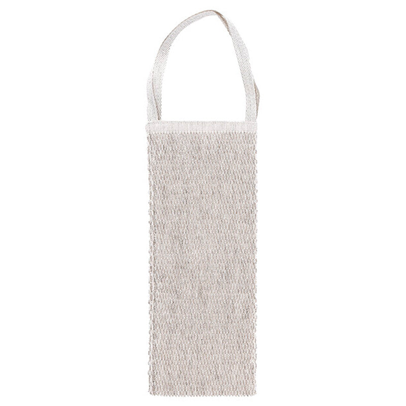 Meri, back washer, white-linen-black 