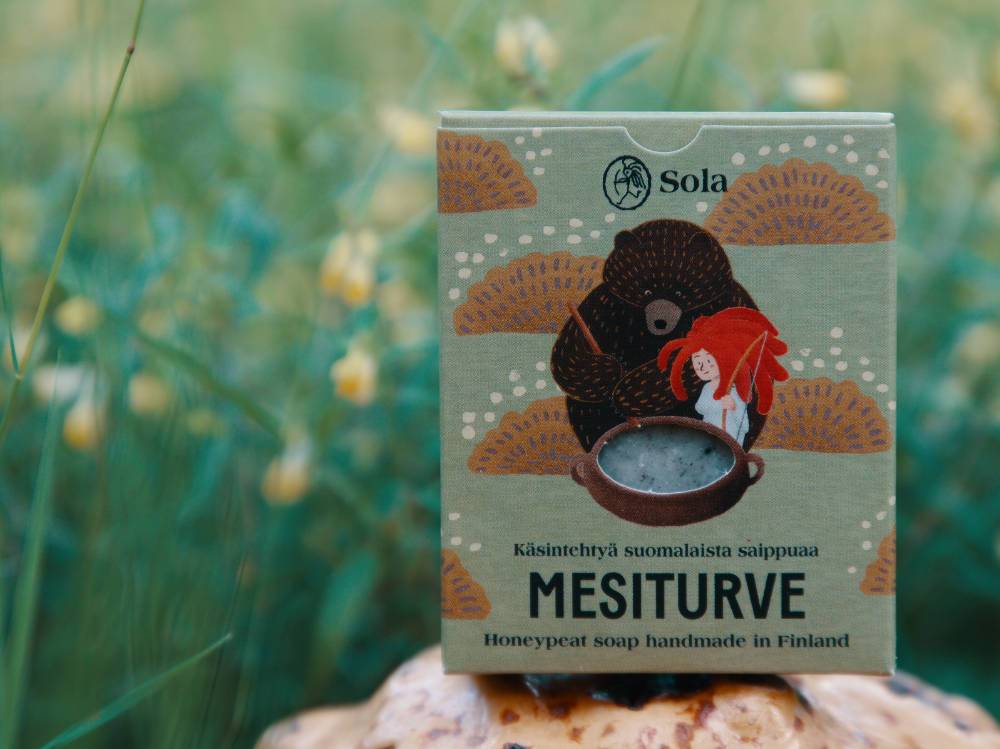 Mesiturve-saippua 60g
