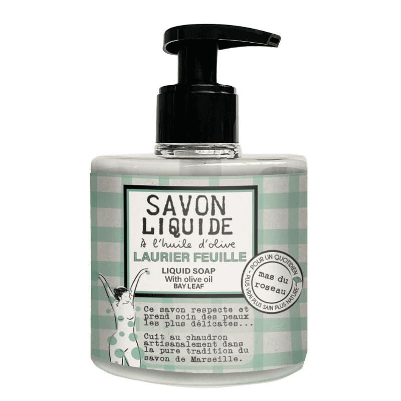 Nestemäinen Marseillesaippua Laurier Feuille - Laakerinlehdet