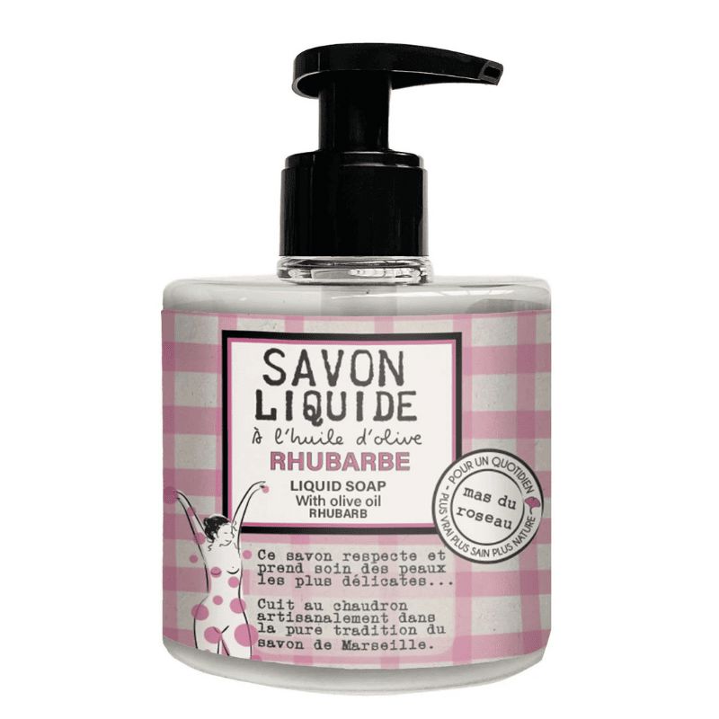 Liquid Marseille Soap Rhubarbe - Rhubarb 