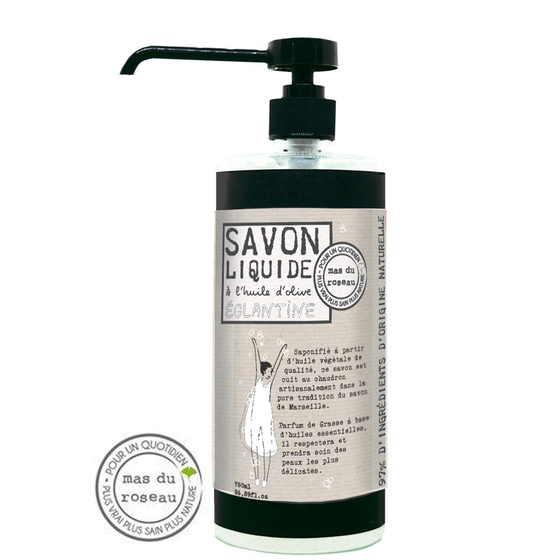 Nestemäinen Marseillesaippua Églantine - Ruusunmarja