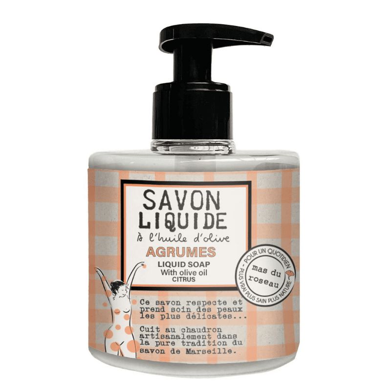 Nestemäinen Marseillesaippua Agrumes - Sitrushedelmät