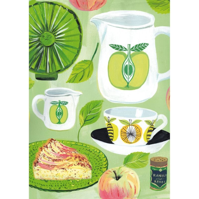 Omenapiirakka postikortti