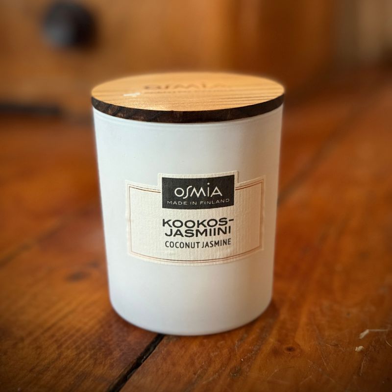 Osmia Tuoksukynttilä - Kookos-Jasmiini - 150g