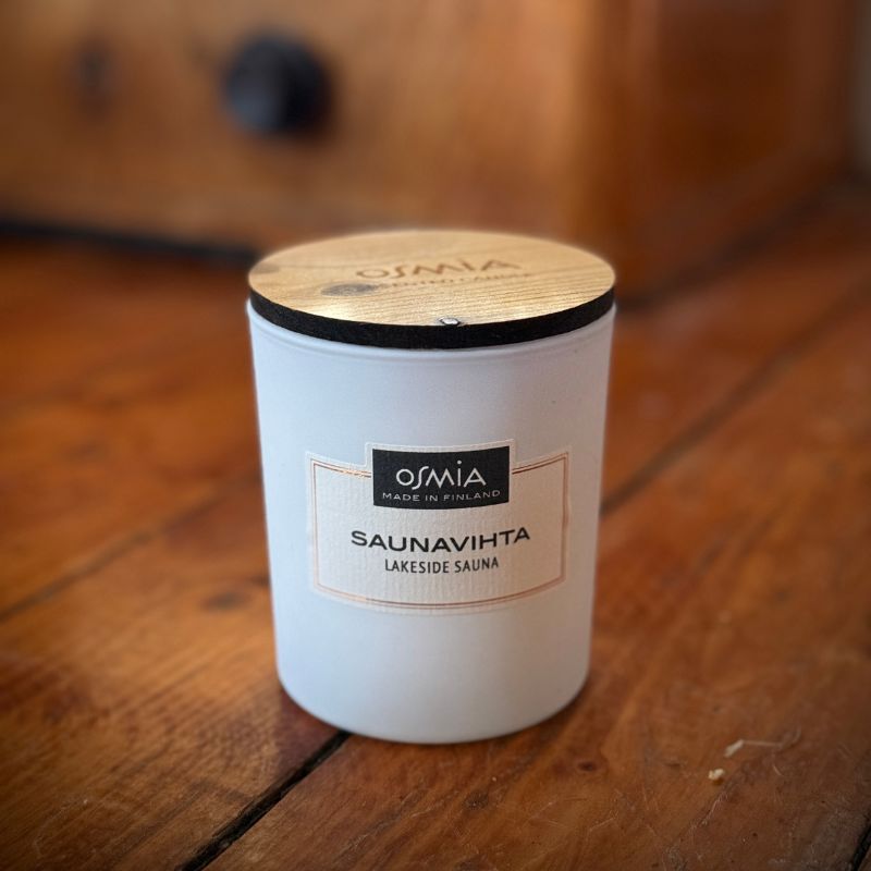 Osmia Tuoksukynttilä - Saunavihta - 150g