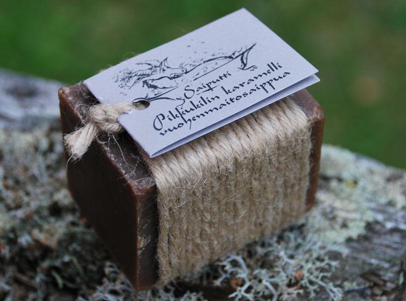 Pikkukili caramel goat milk soap 100 g