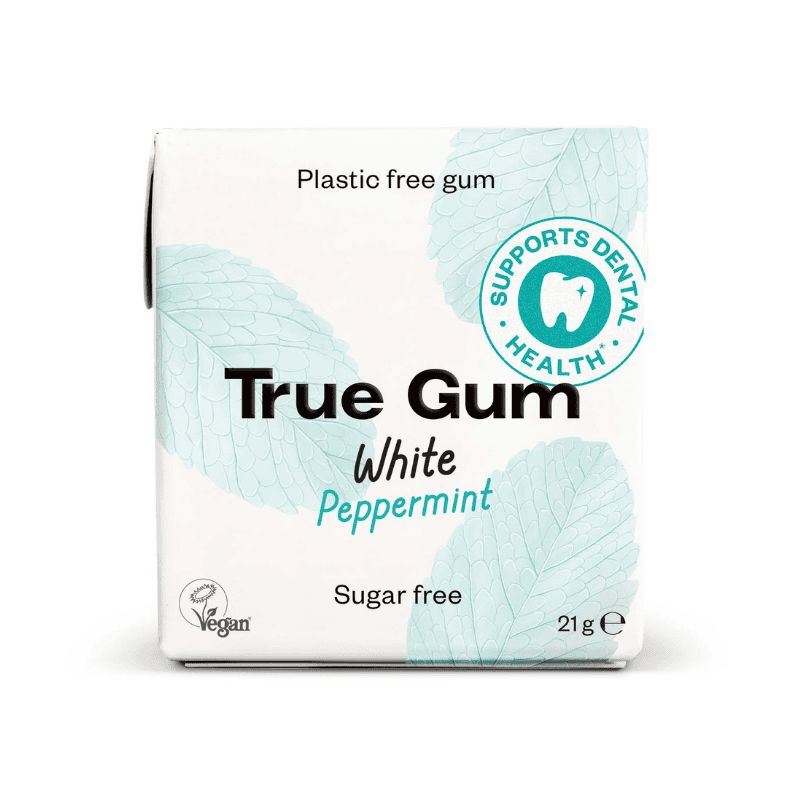Peppermint chewing gum