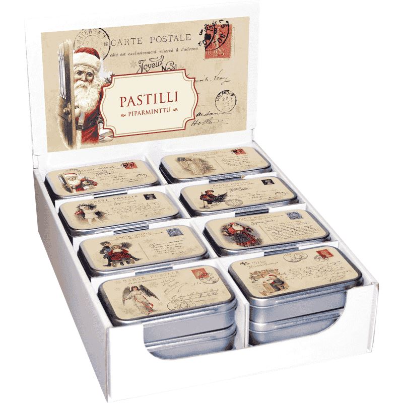 Peppermint biscuit tin 