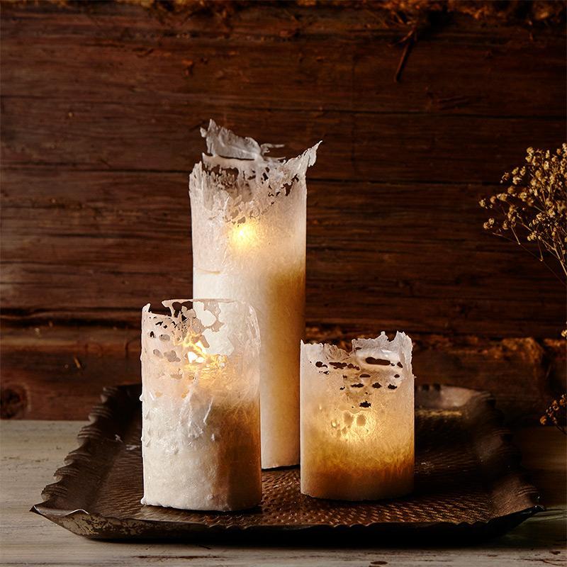 Lace Candle Large