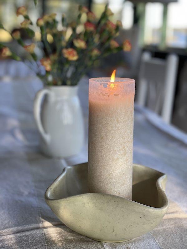 Lace Candle Large