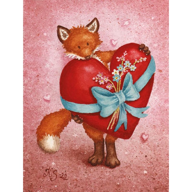 Postikortti - Sydänlahja