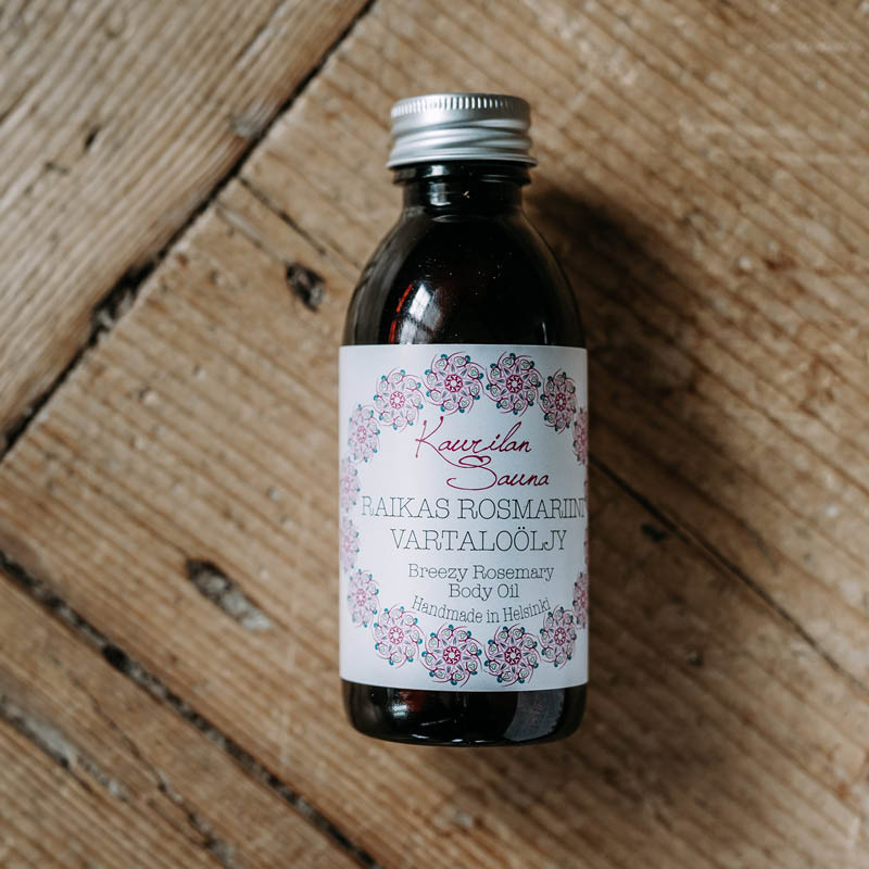 Raikas Rosmariini Vartaloöljy 150 ml