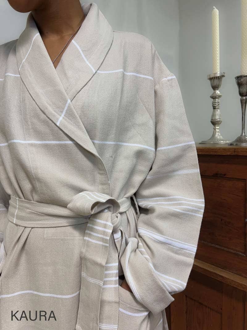 Roosa hamam bathrobe Oats