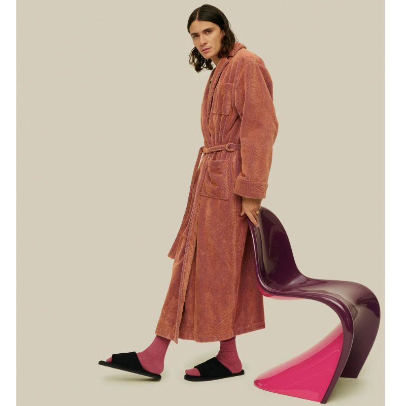 Roza Velour long bathrobe