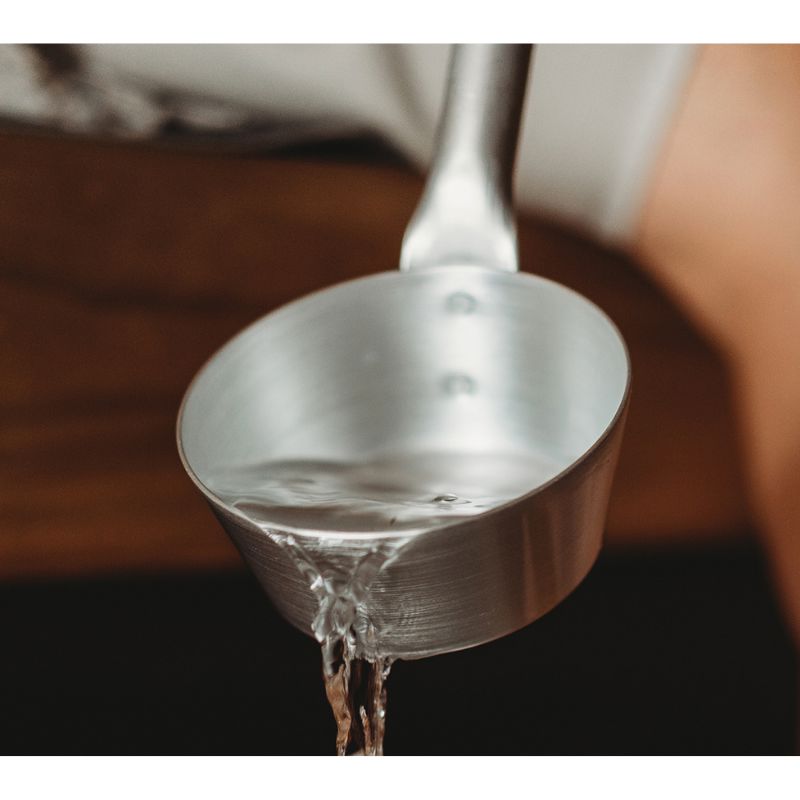 Sauna Ladle Aluminum Natural