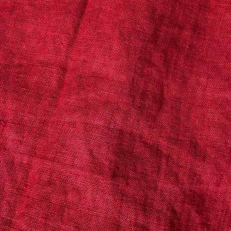 Mailin Linen Bathrobe Cranberry