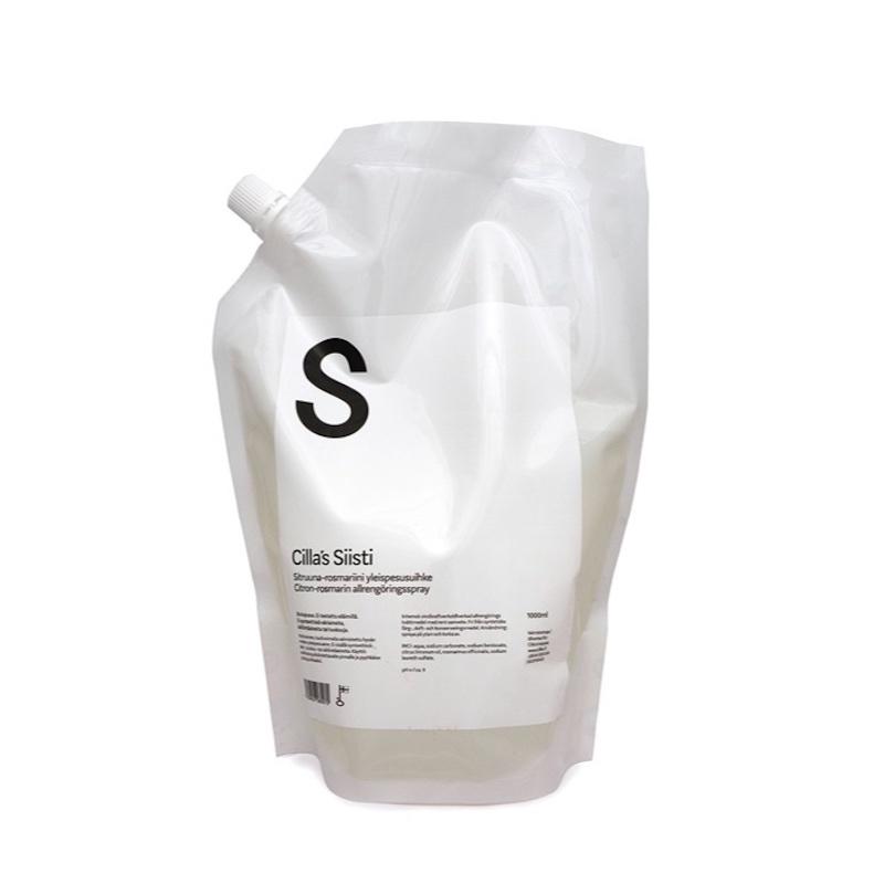 Tiisti Universal wash lemon-rosemary Refill bag 1000 ml