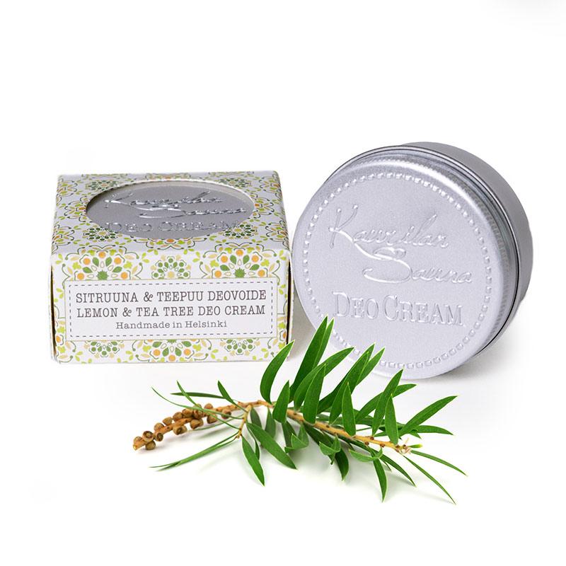 Lemon &amp; Tea Tree Deodorant Deluxe 35 g 