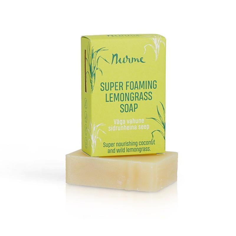 Super Foaming Lemongrass Bar Soap 100 g