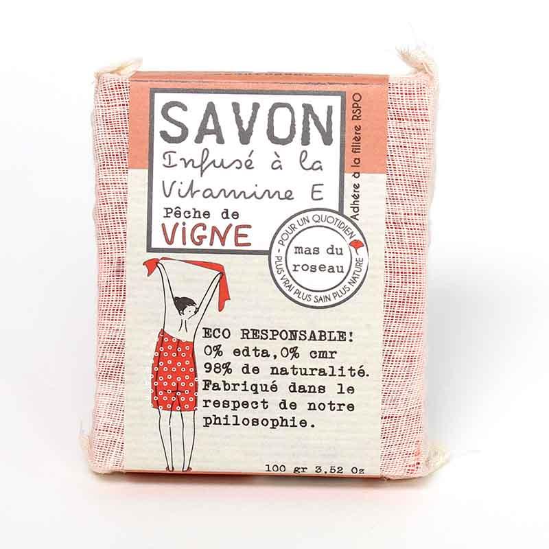 Tuoksuva palasaippua Pêche de Vigne - Persikka 100 g