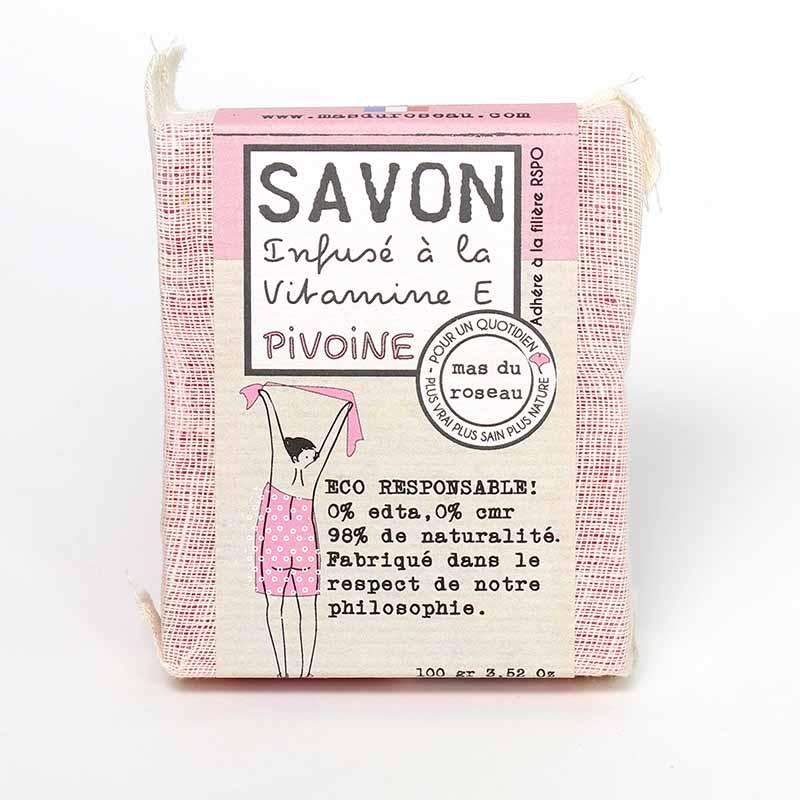 Scented bar soap Pivoine - Peony 100 g