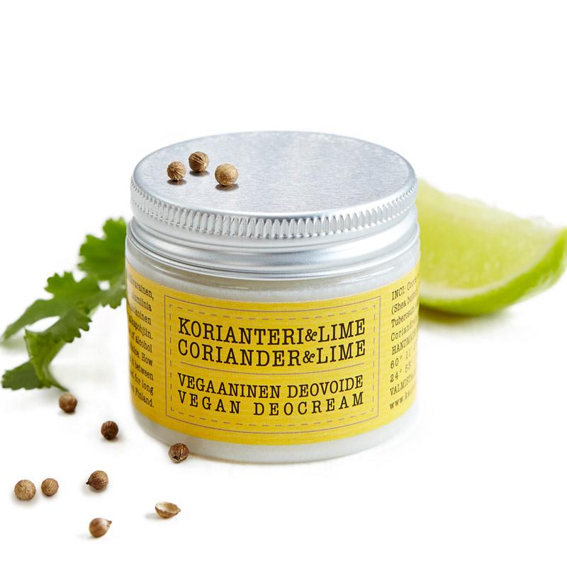 Vegan Coriander &amp; Lime Deodorant 50ml 