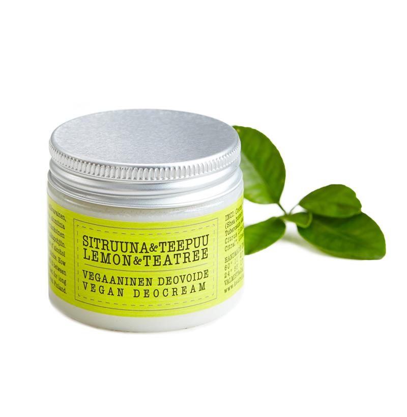 Vegaaninen Sitruuna & Teepuu Deovoide 50ml